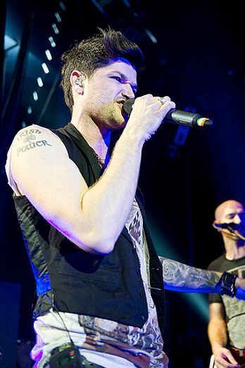 The Script performing live at the Shepherds Bush Empire.