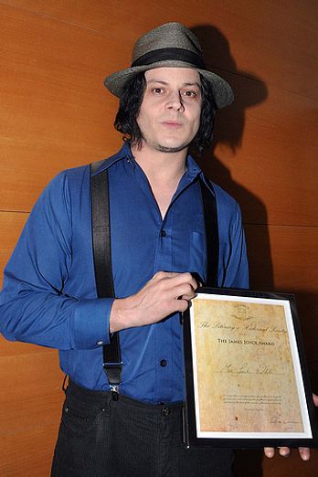 Jack White receives James Joyce Award