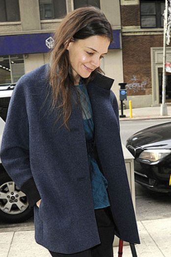 Katie Holmes visits NPR Radio studios