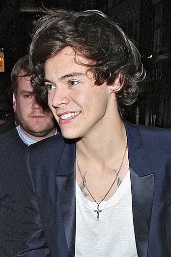 Harry Styles out celebrating his 19th Birthday