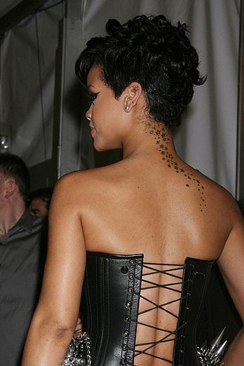 Celebs with Tattoos on their back