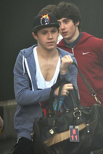 Niall Horan greets fans