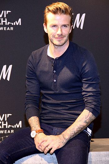David Beckham - his new bodywear line