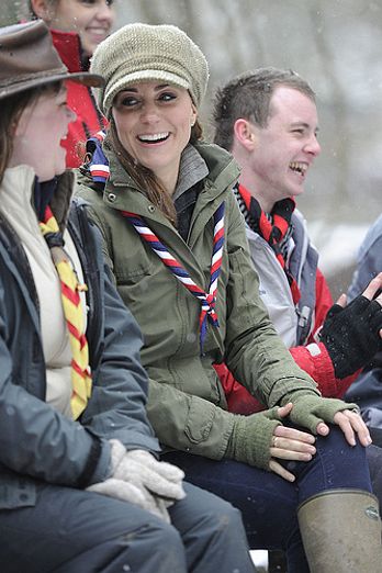 Catherine, Duchess of Cambridge goes camping