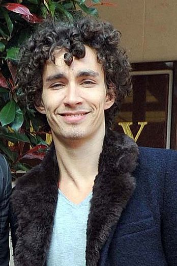 Robert Sheehan out and about with his brother