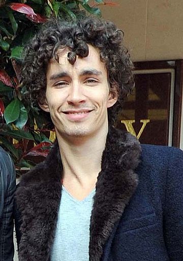 Robert Sheehan out and about with his brother