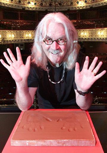 Billy Connolly handprint ceremony