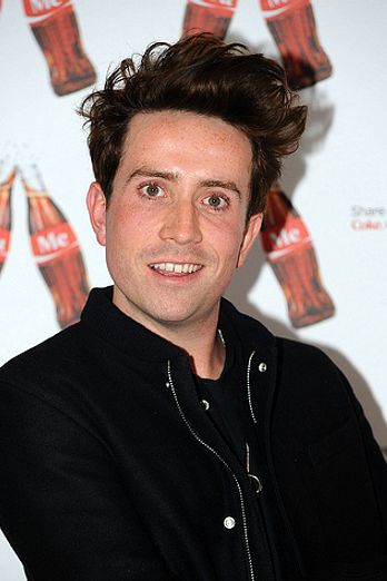 Nick Grimshaw and TV stars at Coca Cola campaign