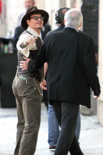 Johnny Depp: Celebs at Kimmel