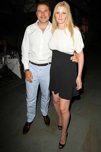 Celeb dining: David Walliams, Lara Stone, Len Goodman and Anton de Beke