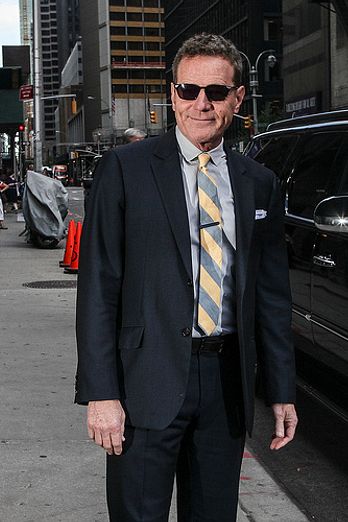 Bryan Cranston and Amanda Seyfried: Slebs at The Letterman Show