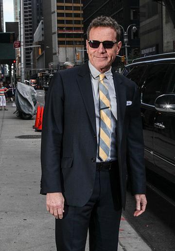 Bryan Cranston and Amanda Seyfried: Slebs at The Letterman Show