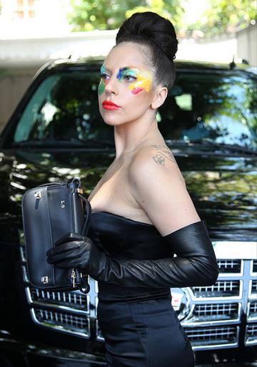 Lady Gaga promotes 'Applause' at Chateau Marmont