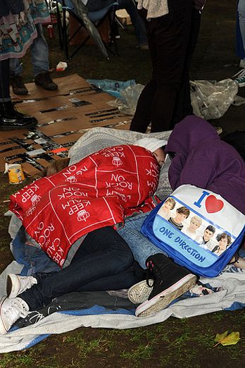 One Direction fans camp outside premiere of This Is Us