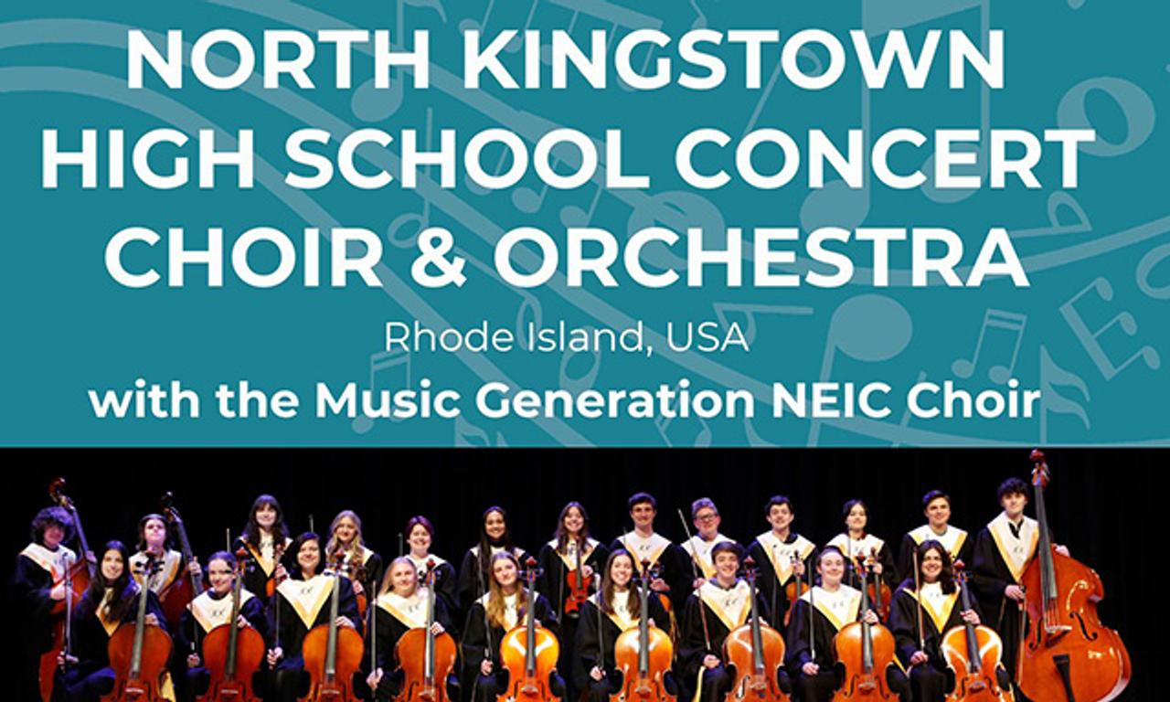 North Kingstown High School Concert Choir & Orchestra at St Andrew's