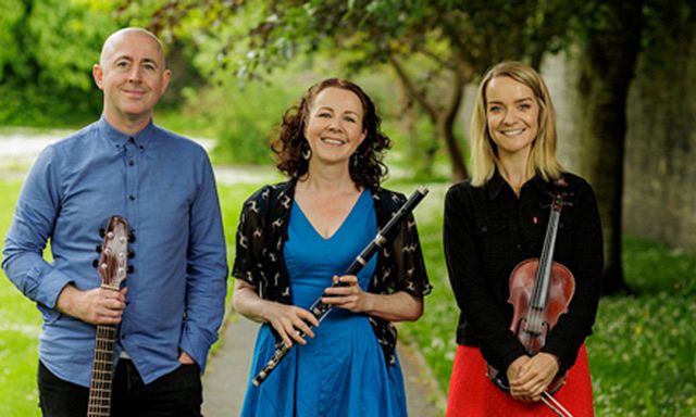 Nuala Kennedy, Tara Breen and Tony Byrne