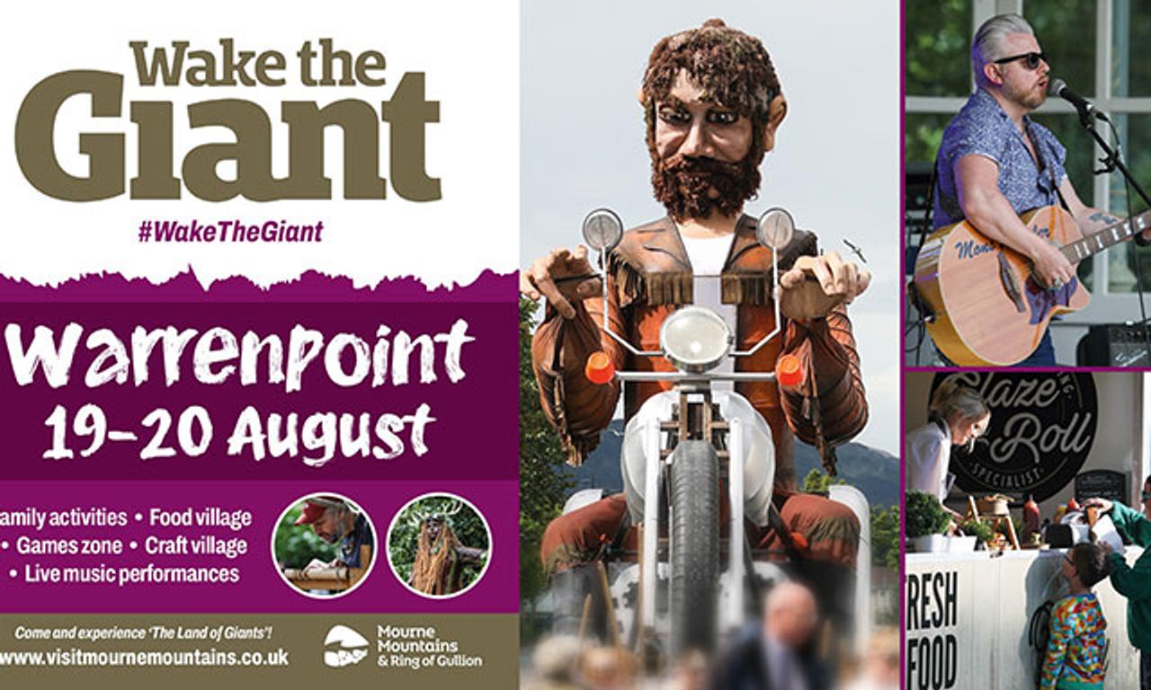 Wake the Giant Festival 2025 at Warrenpoint Park 19th August 2025