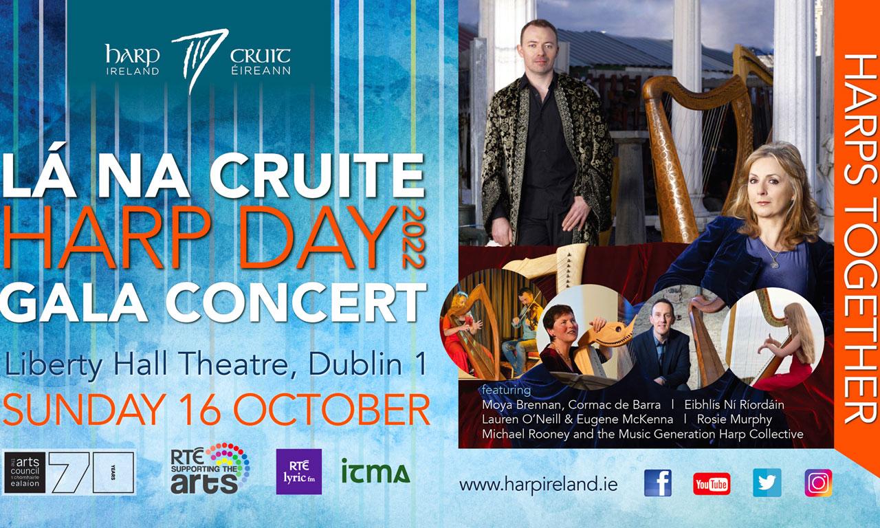 Harps Together Lá na Cruite Harp Day 2022 Gala Concert at Liberty