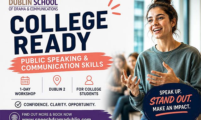 College Ready: Public Speaking & Communication Skills Workshop