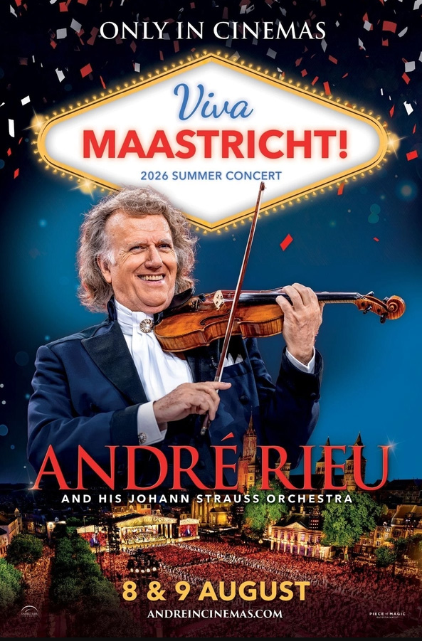 Poster for Andre Rieu's 2026 Summer Concert: Viva Maastricht!