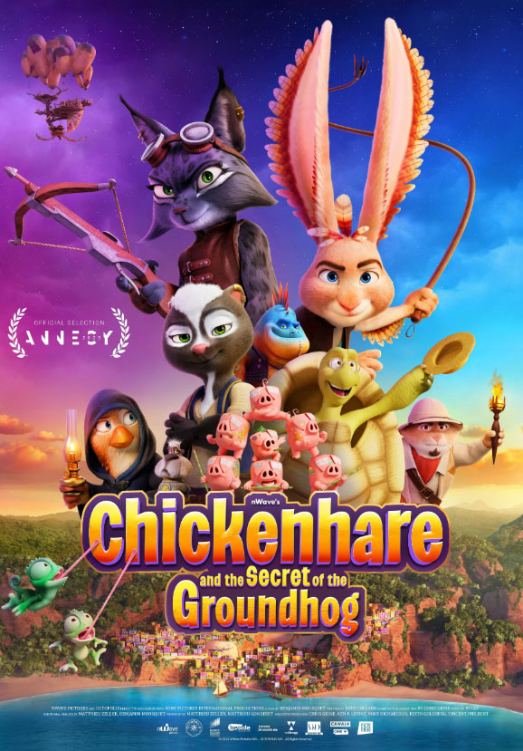 Chickenhare and the Secret of the Groundhog