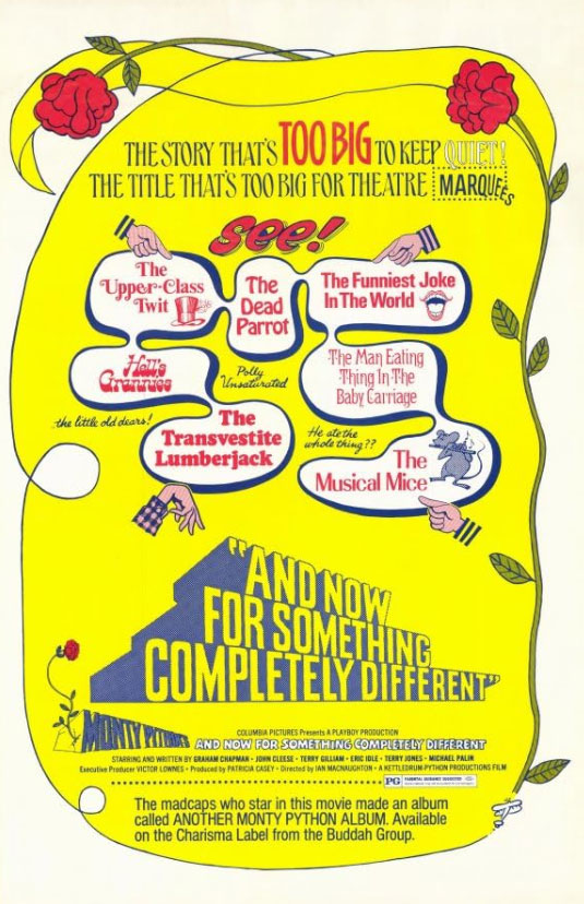 Poster for And Now for Something Completely Different