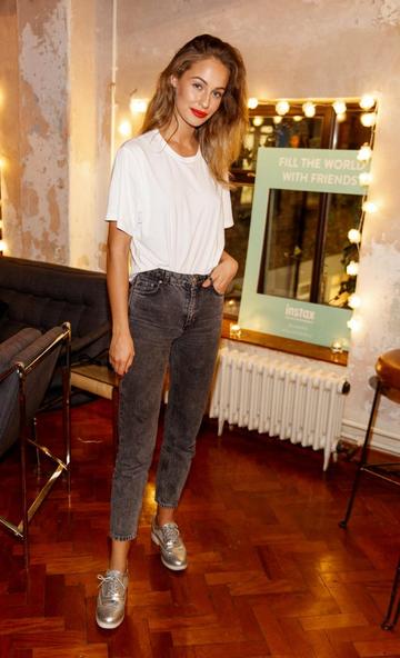 Thalia Heffernan pictured at the instax Christmas party that showcased the perfect selection of must-have gifts. Picture Andres Poveda
