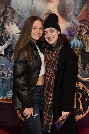 Aoife &amp; Leanne Woodfull at the special preview screening of Disney’s ‘The Nutcracker &amp; the Four Realms’ in Movies at Dundrum. Photo: Anthony Woods.