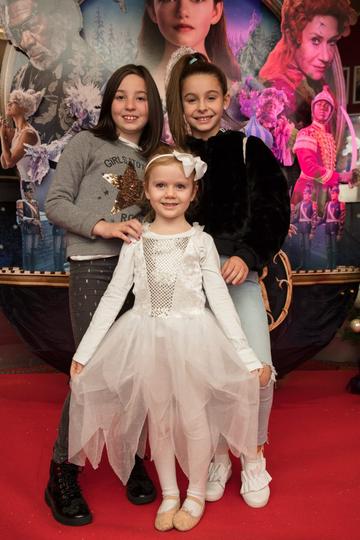 Lara Forsythe &amp; Tara Fitzpatrick &amp; Nova Farrelly at the special preview screening of Disney’s ‘The Nutcracker &amp; the Four Realms’ in Movies at Dundrum. Photo: Anthony Woods.