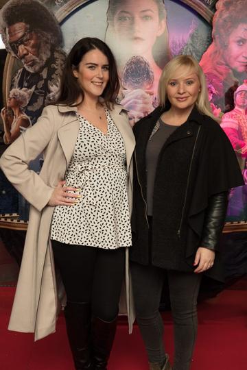 Rachel Sorohan &amp; Claire Malone at the special preview screening of Disney’s ‘The Nutcracker &amp; the Four Realms’ in Movies at Dundrum. Photo: Anthony Woods.