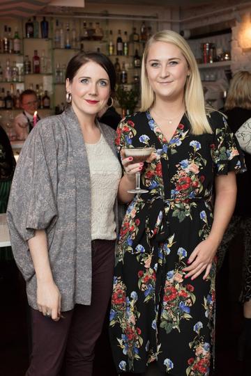 Maeve Heslin &amp; Jenny Dillon pictured at the launch of Lily O'Brien’s 'Share Wisely' bags. Photo: Anthony Woods