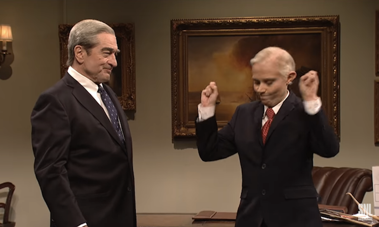 Robert De Niro returns to 'SNL' as Robert Mueller during Jeff Sessions