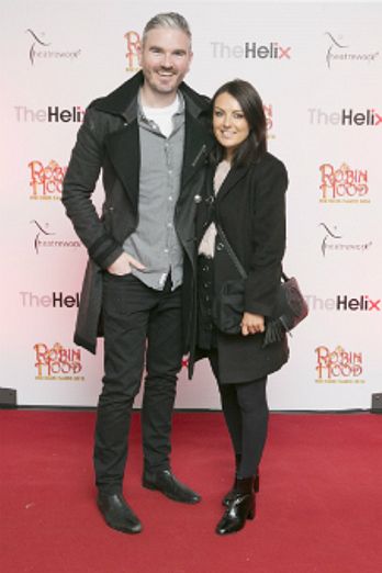 The Helix Pantomime, 'Robin Hood', opening night red carpet
