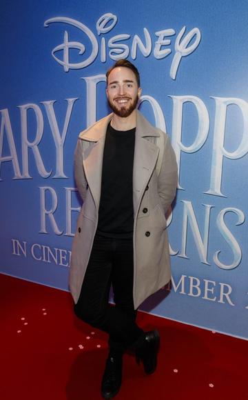 Aidan Corcoran pictured at a special preview screening of Disney’s “Mary Poppins Returns,” in the Light House cinema Dublin. Picture Andres Poveda