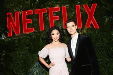 Lana Condor (L) and Anthony De La Torre attend the Netflix 2019 Golden Globes After Party on January 6, 2019 in Los Angeles, California.  (Photo by Tommaso Boddi/Getty Images for Netflix)