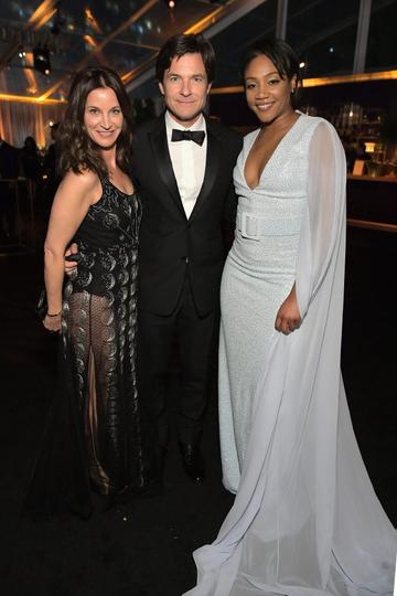 Amanda Anka, Jason Bateman and Tiffany Hadish attends the Netflix 2019 Golden Globes After Party on January 6, 2019 in Los Angeles, California.  (Photo by Charley Gallay/Getty Images for Netflix)