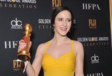 Rachel Brosnahan, winner of Best Performance by an Actress in a Television Series - Musical or Comedy for 'The Marvelous Mrs. Maisel,' attends the official viewing and after party of The Golden Globe Awards hosted by The Hollywood Foreign Press Association at The Beverly Hilton Hotel on January 6, 2019 in Beverly Hills, California.  (Photo by Rachel Luna/Getty Images)
