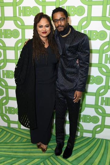 Ava DuVernay and Lakeith Stanfield attend HBO's Official Golden Globe Awards After Party at Circa 55 Restaurant on January 6, 2019 in Los Angeles, California.  (Photo by Presley Ann/Getty Images)