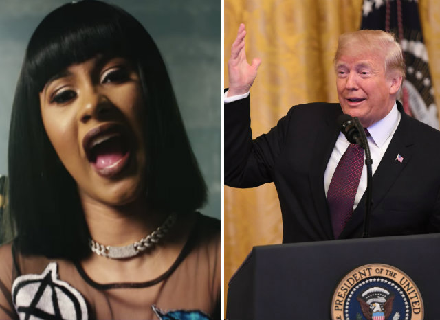 This Remix Of Cardi B Calling Out Donald Trump Is Pure Gold