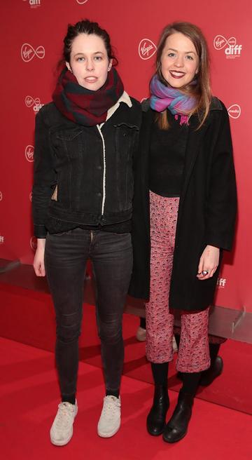 Sarah Moloney and Elaine Moloney at the Virgin Media Dublin International Film Festival launch at The Lighthouse Cinema, Dublin. Photo: Brian McEvoy