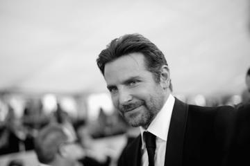 LOS ANGELES, CA - JANUARY 27:   (EDITORS NOTE: Image has been shot in black and white. Color version not available.)  Bradley Cooper attends the 25th Annual Screen Actors Guild Awards at The Shrine Auditorium on January 27, 2019 in Los Angeles, California. 480620  (Photo by Charley Gallay/Getty Images for Turner)