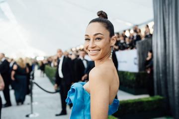 LOS ANGELES, CALIFORNIA - JANUARY 27:  (EDITORS NOTE: Image has been edited using a digital filter) Cara Santana arrives at the 25th annual Screen Actors Guild Awards at The Shrine Auditorium on January 27, 2019 in Los Angeles, California. (Photo by Emma McIntyre/Getty Images for Turner)
