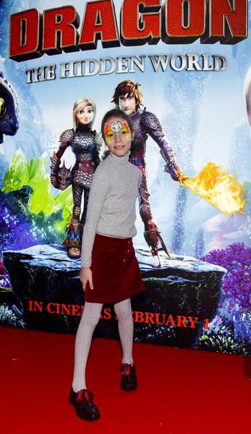 Repro Free: 27/01/2019 pictured at the Irish premiere screening of HOW TO TRAIN YOUR DRAGON: THE HIDDEN WORLD at the Light House Cinema, Dublin. Starring Kit Harrington, Cate Blanchett, America Ferrera, Jonah Hill, Kristen Wiig and Jay Baruchel, HOW TO TRAIN YOUR DRAGON : THE HIDDEN WORLD hits cinemas across Ireland from February 1st. Now chief and ruler of Berk alongside Astrid, Hiccup has created a gloriously chaotic dragon utopia.  When the sudden appearance of female Light Fury coincides with the darkest threat their village has ever faced, Hiccup and Toothless must leave the only home they’ve known and journey to a hidden world thought only to exist in myth.  As their true destines are revealed, dragon and rider will fight together—to the very ends of the Earth—to protect everything they’ve grown to treasure. Picture Andres Poveda