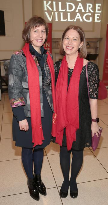 Aimée van Wylick and Giselle Mansfield pictured at the official opening event of Dublin Chinese New Year Festival 2019 at The Hugh Lane Gallery sponsored by Kildare Village. Dublin Chinese New Year Festival runs until 17th February for more see www.dublinchinesenewyear.com 

Pic Brian McEvoy
