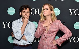 elizabeth lail penn badgley you red carpet