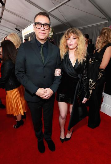 LOS ANGELES, CA - FEBRUARY 10:   (L-R) Fred Armisen and Natasha Lyonne attend the 61st Annual GRAMMY Awards at Staples Center on February 10, 2019 in Los Angeles, California.  (Photo by Rich Fury/Getty Images for The Recording Academy)