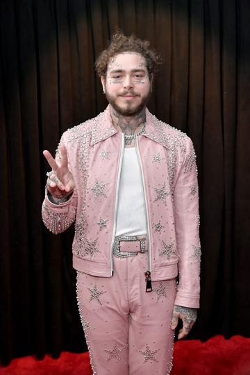 LOS ANGELES, CA - FEBRUARY 10:  Post Malone attends the 61st Annual GRAMMY Awards at Staples Center on February 10, 2019 in Los Angeles, California.  (Photo by Neilson Barnard/Getty Images for The Recording Academy)