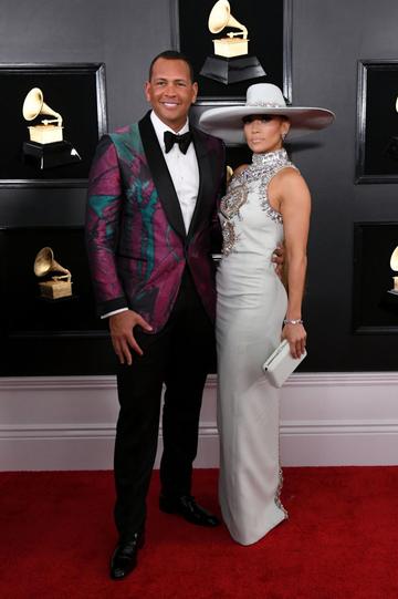 LOS ANGELES, CALIFORNIA - FEBRUARY 10: Alex Rodriguez and Jennifer Lopez attend the 61st Annual GRAMMY Awards at Staples Center on February 10, 2019 in Los Angeles, California. (Photo by Jon Kopaloff/Getty Images)