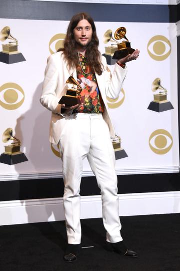 LOS ANGELES, CALIFORNIA - FEBRUARY 10: Ludwig Göransson, winner of Record of the Year and Song of the Year for 'This is America,' poses in the press room during the 61st Annual GRAMMY Awards at Staples Center on February 10, 2019 in Los Angeles, California. (Photo by Amanda Edwards/Getty Images)