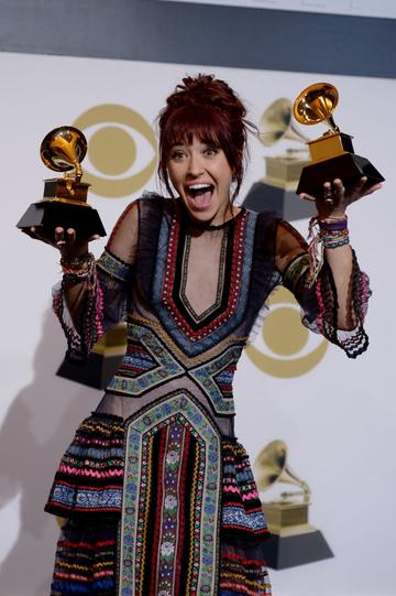 LOS ANGELES, CALIFORNIA - FEBRUARY 10: Lauren Daigle, winner of Best Contemporary Christian Music Performance/Song for 'You Say' and Best Contemporary Christian Music Album for 'Look Up Child', poses in the press room during the 61st Annual GRAMMY Awards at Staples Center on February 10, 2019 in Los Angeles, California. (Photo by Amanda Edwards/Getty Images)